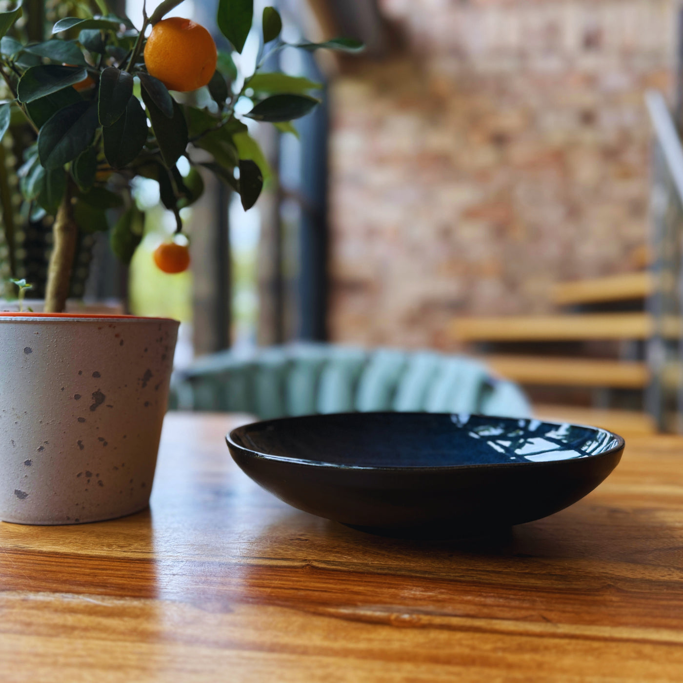 Deep Blue Schale 22cm