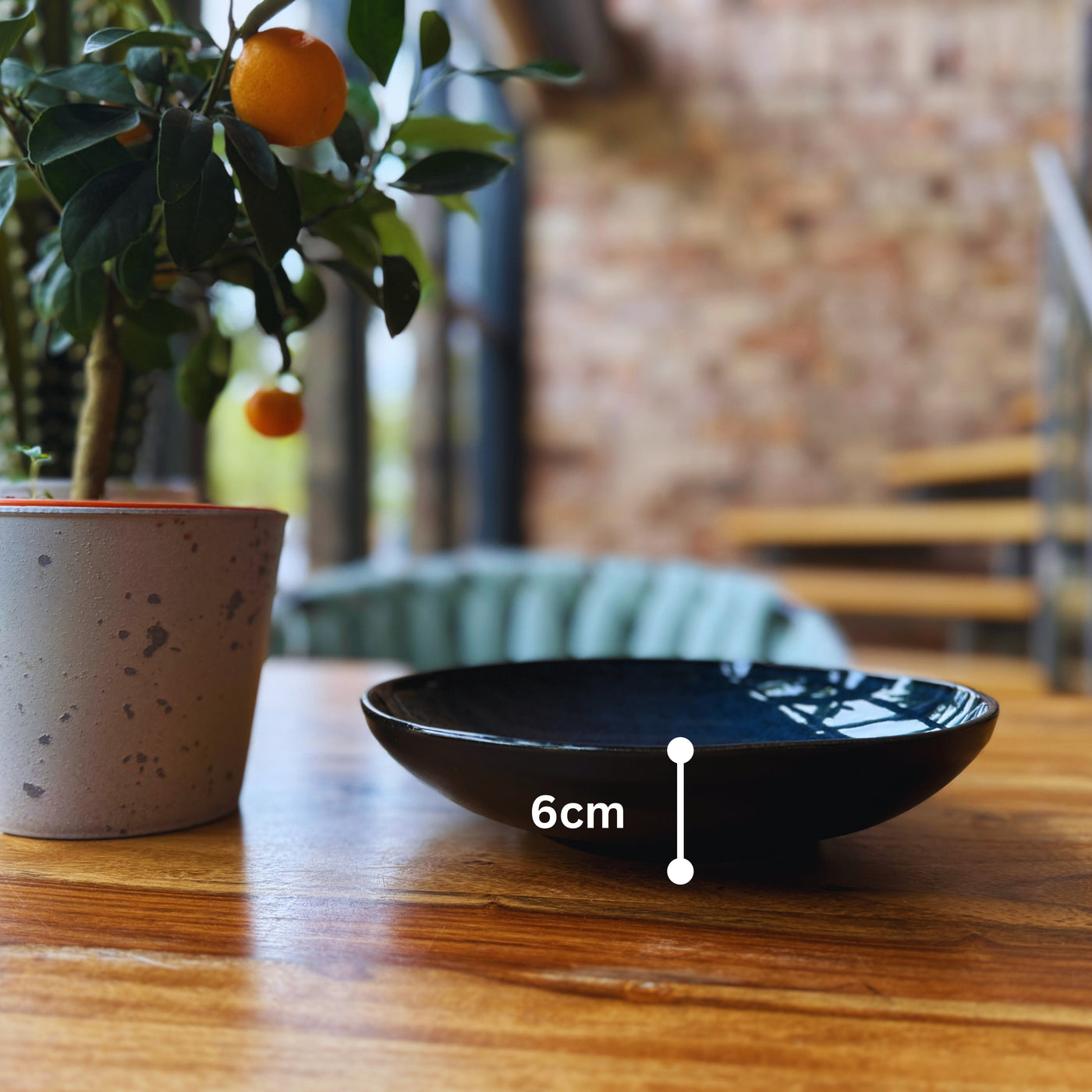 Deep Blue Schale 22cm