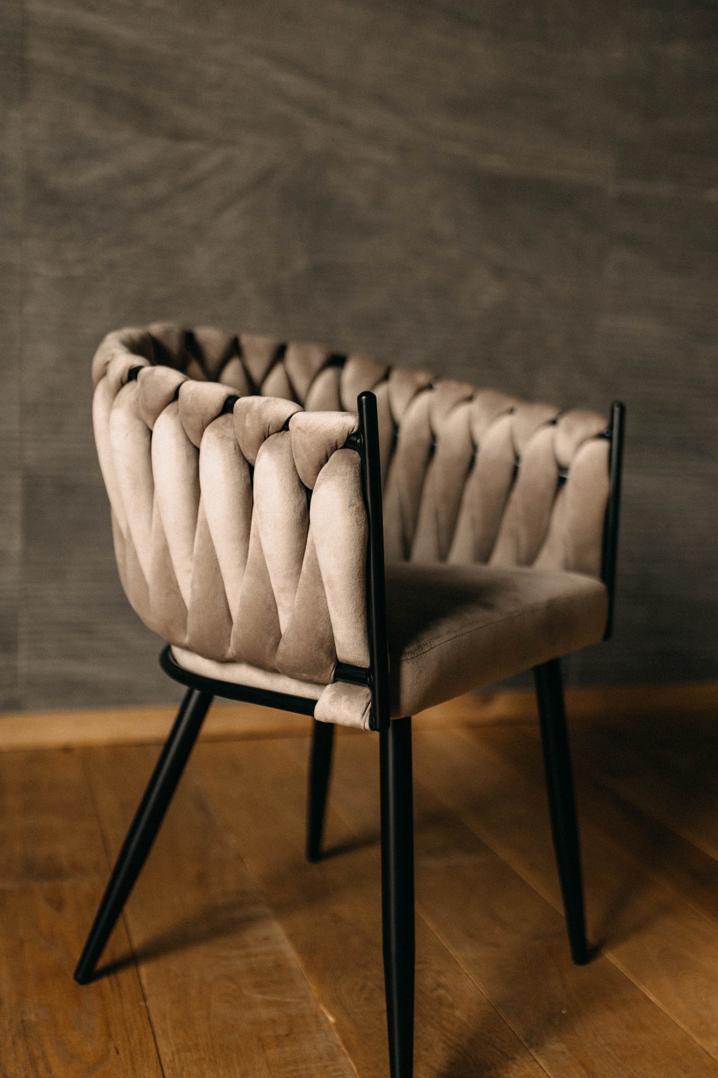 Woven Chair Paris Grey