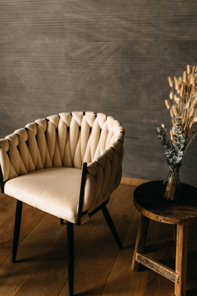 Woven Chair Paris White