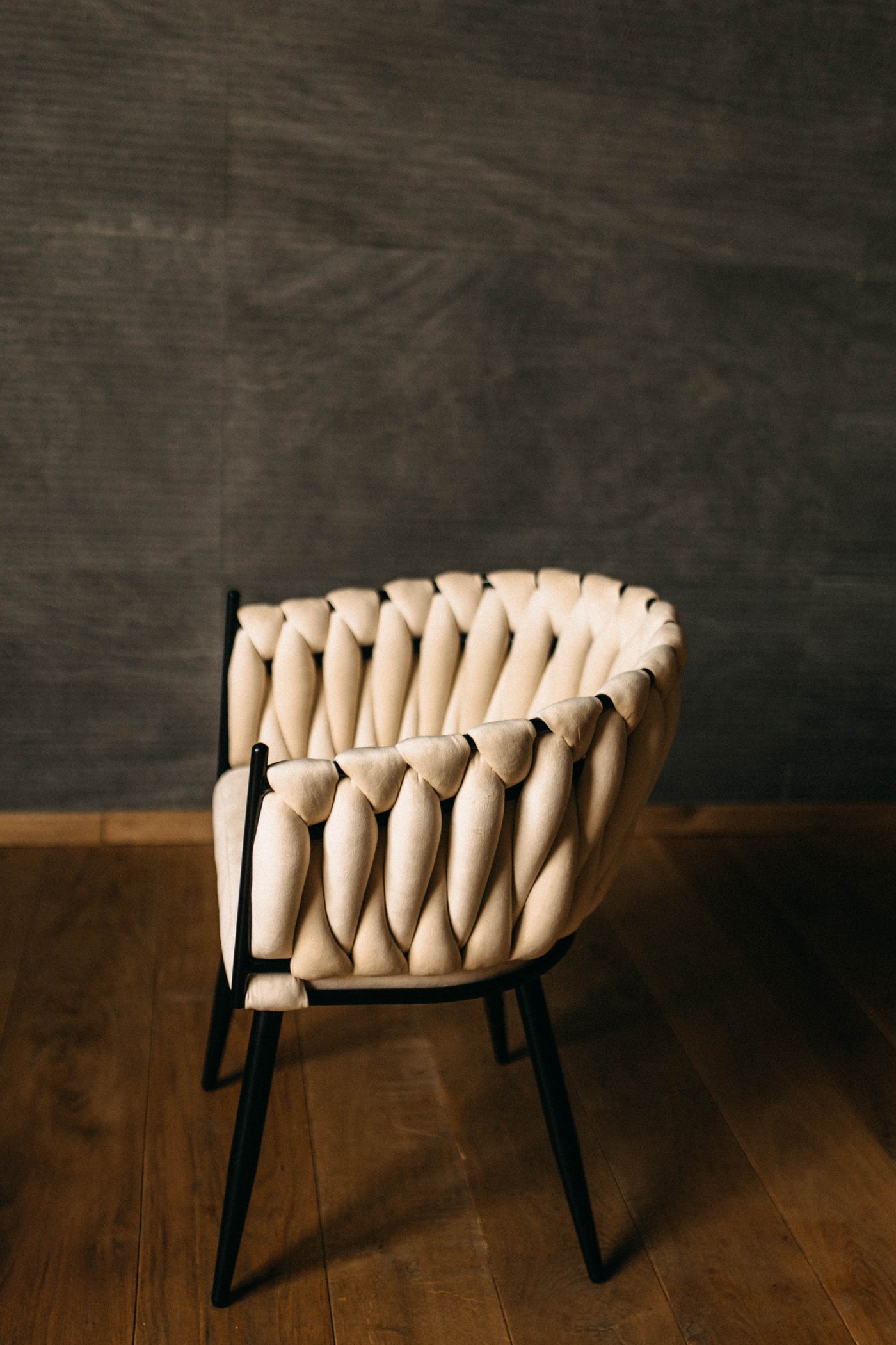 Woven Chair Paris White
