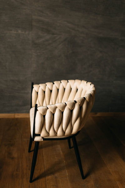 Woven Chair Paris White