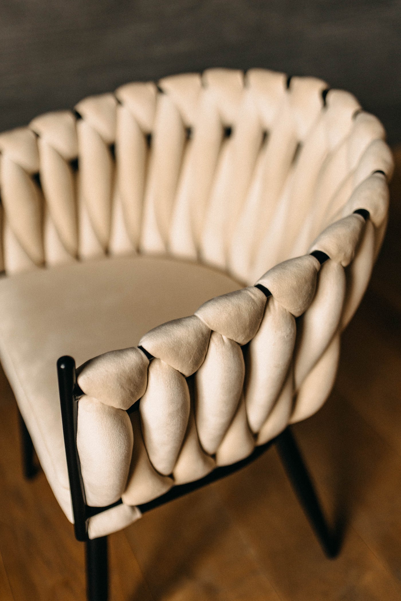 Woven Chair Paris White