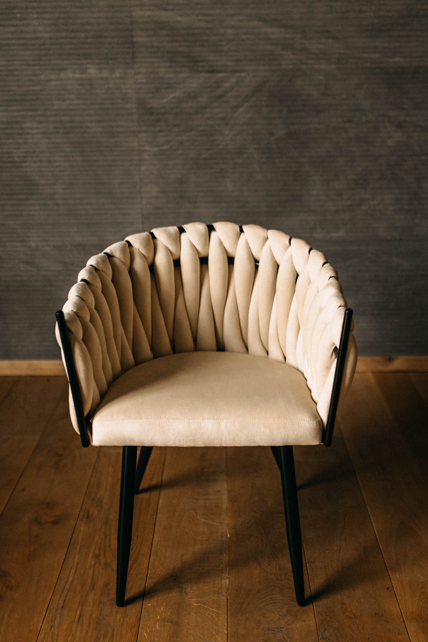 Woven Chair Paris White