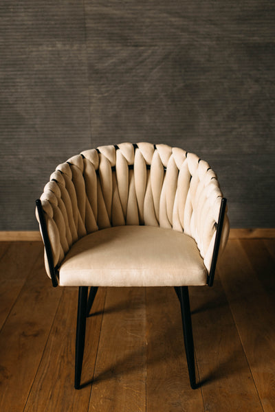 Woven Chair Paris White