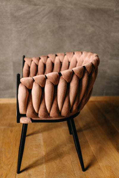 Woven Chair Paris Rosa