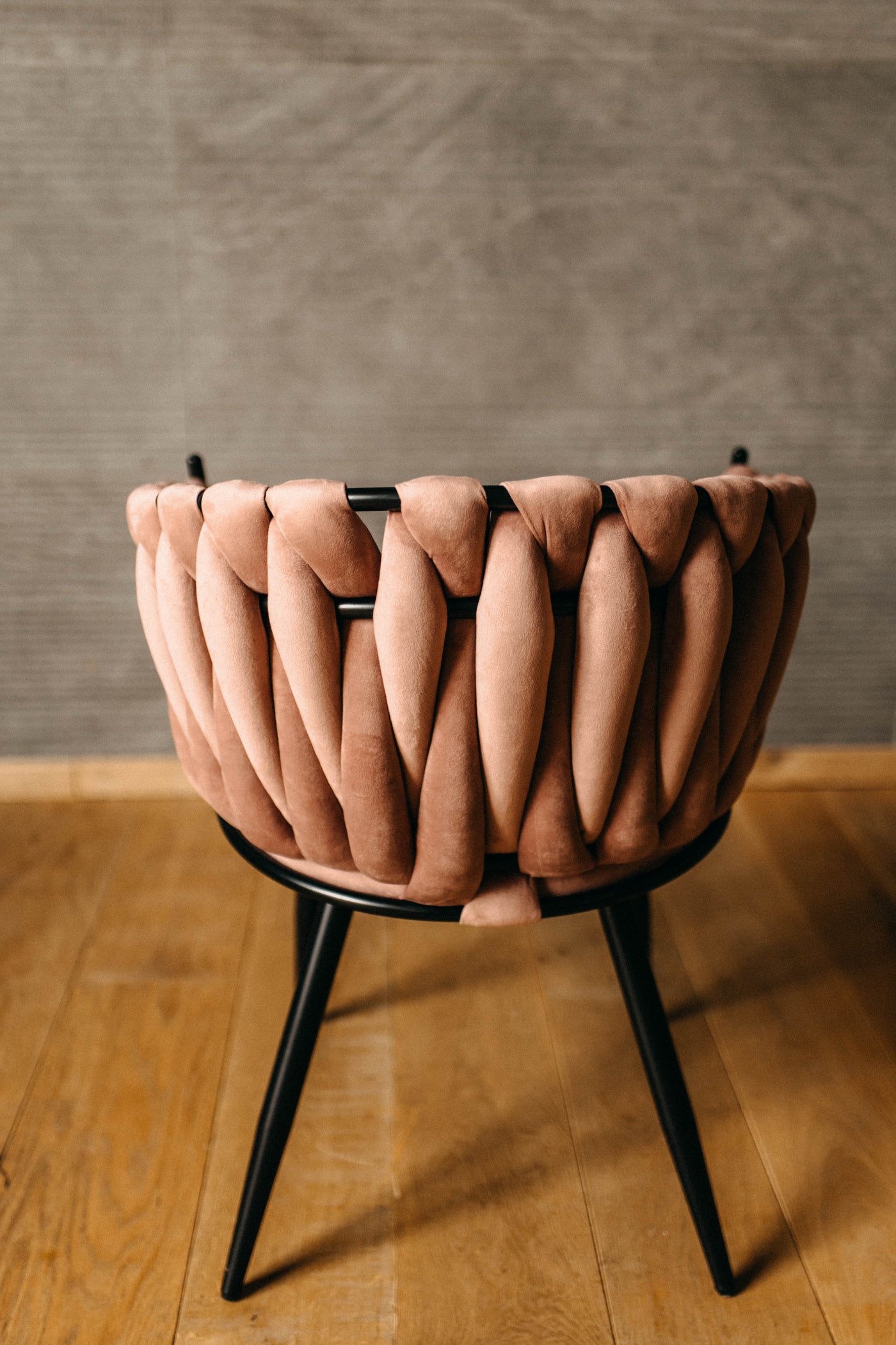 Woven Chair Paris Rosa