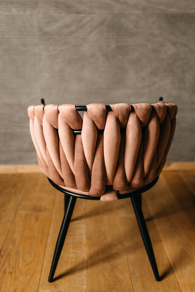 Woven Chair Paris Rosa